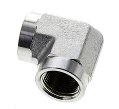 3/4'' NPT Zinc plated Steel 90 deg Elbow Fitting 170 Bar - Hydraulic