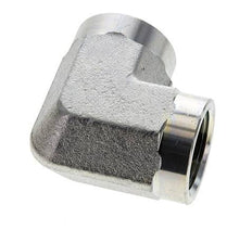 3/4'' NPT Zinc plated Steel 90 deg Elbow Fitting 170 Bar - Hydraulic