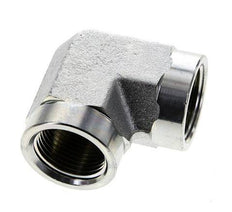 3/4'' NPT Zinc plated Steel 90 deg Elbow Fitting 170 Bar - Hydraulic