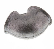 Rp 1 1/2'' x Rp 1 1/4'' Verzinkt Gietijzeren L-Fitting 90graden 25 Bar