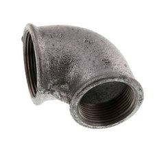 Rp 1 1/2'' x Rp 1 1/4'' Verzinkt Gietijzeren L-Fitting 90graden 25 Bar