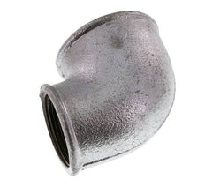 Rp 2'' x Rp 1 1/2'' Verzinkt Gietijzeren L-Fitting 90graden 25 Bar