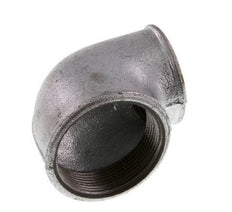 Rp 2'' x Rp 1 1/2'' Verzinkt Gietijzeren L-Fitting 90graden 25 Bar