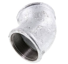 Rp 2'' Verzinkt Gietijzeren L-Fitting 45graden 25 Bar