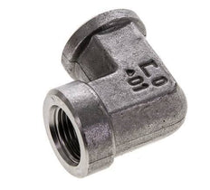 3/8'' NPT RVS L-Fitting 90graden 210 Bar - Hydrauliek
