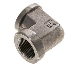 1'' NPT RVS L-Fitting 90graden 140 Bar - Hydrauliek
