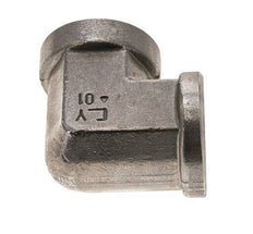 1'' NPT RVS L-Fitting 90graden 140 Bar - Hydrauliek