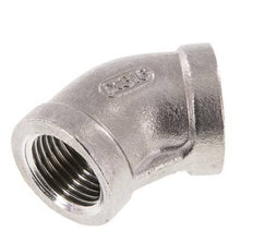 Rp 1/2'' RVS L-Fitting 45graden 16 Bar