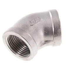 Rp 1'' RVS L-Fitting 45graden 16 Bar