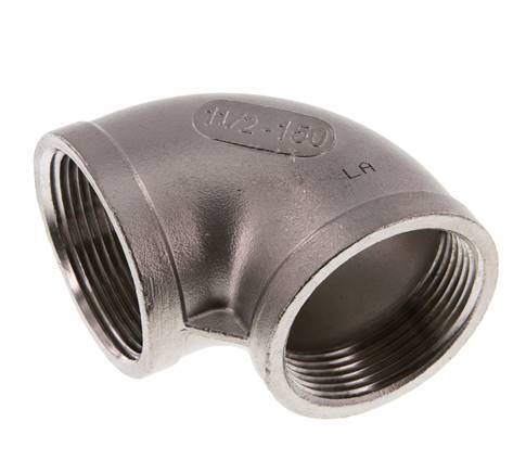 1 1/2'' NPT RVS L-Fitting 90graden 16 Bar
