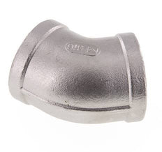 Rp 1 1/2'' RVS L-Fitting 45graden 16 Bar