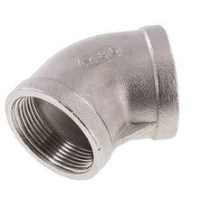 Rp 1 1/2'' RVS L-Fitting 45graden 16 Bar