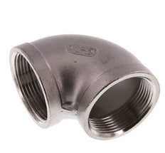 Rp 1 1/2'' RVS L-Fitting 90graden 16 Bar