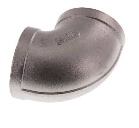 Rp 1 1/2'' RVS L-Fitting 90graden 16 Bar