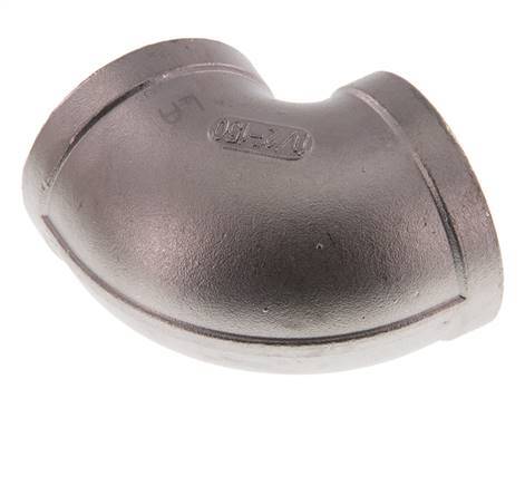 Rp 1 1/2'' RVS L-Fitting 90graden 16 Bar