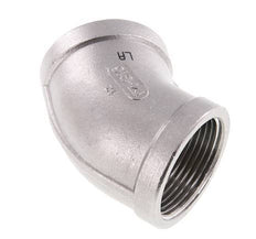 Rp 1 1/4'' RVS L-Fitting 45graden 16 Bar