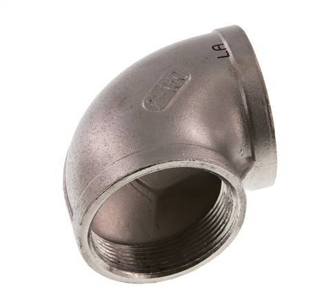 2'' NPT RVS L-Fitting 90graden 16 Bar