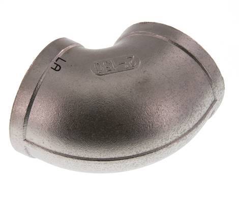 2'' NPT RVS L-Fitting 90graden 16 Bar