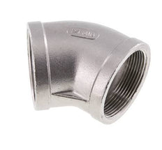 Rp 2'' RVS L-Fitting 45graden 16 Bar
