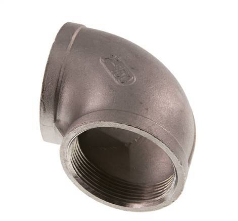 Rp 2'' RVS L-Fitting 90graden 16 Bar