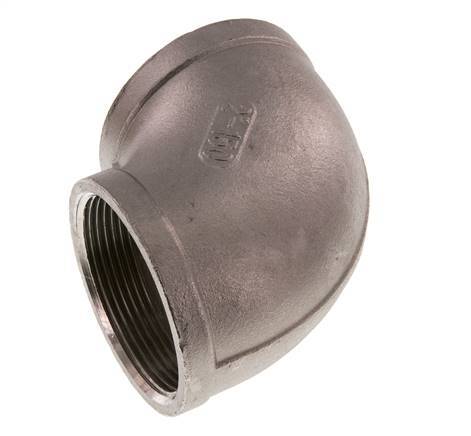Rp 2'' RVS L-Fitting 90graden 16 Bar