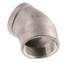 Rp 2 1/2'' RVS L-Fitting 45graden 16 Bar