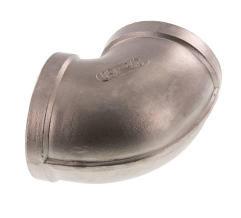 Rp 2 1/2'' RVS L-Fitting 90graden 16 Bar