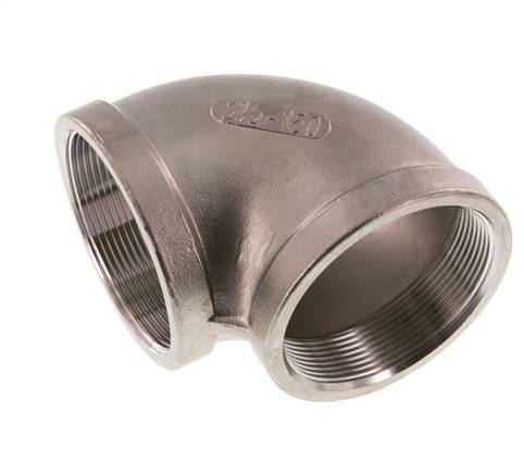 Rp 2 1/2'' RVS L-Fitting 90graden 16 Bar