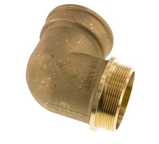 G 2 1/2'' x G 2 1/2'' F/M Messing L-Fitting 90graden 16 Bar