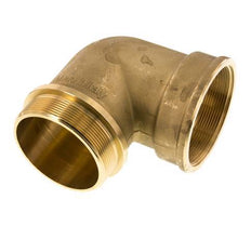 G 3'' x G 3'' F/M Messing L-Fitting 90graden 16 Bar