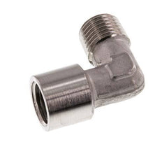 G 1/4'' x R 1/4'' F/M RVS L-Fitting 90graden 150 Bar