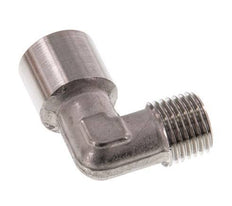G 1/4'' x R 1/4'' F/M RVS L-Fitting 90graden 150 Bar