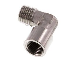 G 1/4'' x R 1/4'' F/M RVS L-Fitting 90graden 150 Bar