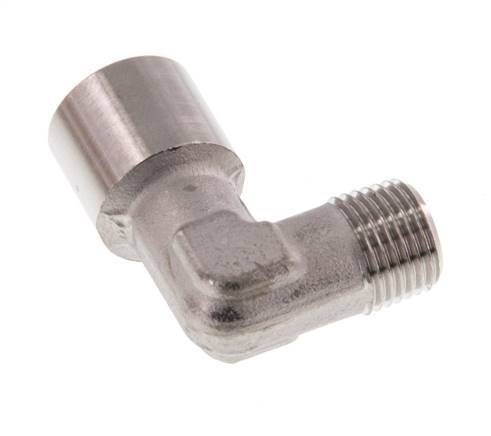 G 1/8'' x R 1/8'' F/M RVS L-Fitting 90graden 150 Bar