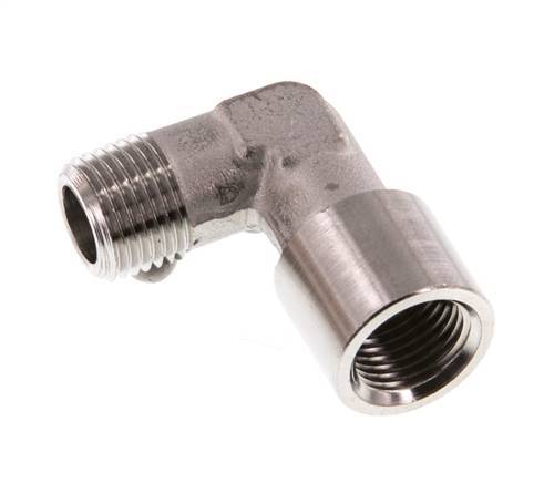 G 1/8'' x R 1/8'' F/M RVS L-Fitting 90graden 150 Bar