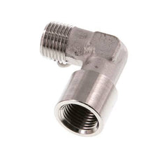 G 1/8'' x R 1/8'' F/M RVS L-Fitting 90graden 150 Bar