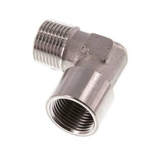 G 3/8'' x R 3/8'' F/M RVS L-Fitting 90graden 150 Bar