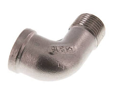 1/2'' NPT x 1/2'' NPT F/M Stainless steel 90 deg Elbow Fitting 16 Bar