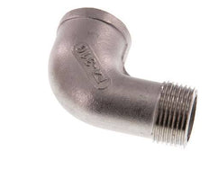 Rp 3/4'' x R 3/4'' F/M RVS L-Fitting 90graden 10 Bar