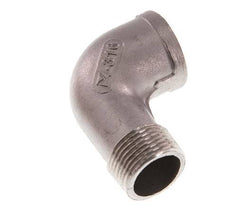 Rp 3/4'' x R 3/4'' F/M RVS L-Fitting 90graden 10 Bar