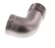 Rp 1'' x R 1'' F/M RVS L-Fitting 90graden 10 Bar