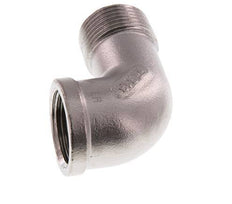 Rp 1'' x R 1'' F/M RVS L-Fitting 90graden 16 Bar