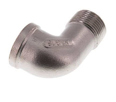 Rp 1'' x R 1'' F/M RVS L-Fitting 90graden 16 Bar