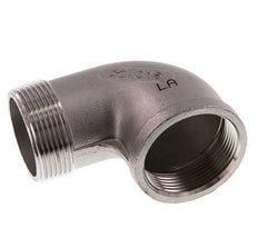 Rp 1 1/2'' x R 1 1/2'' F/M RVS L-Fitting 90graden 16 Bar