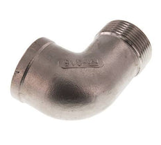 Rp 1 1/4'' x R 1 1/4'' F/M RVS L-Fitting 90graden 10 Bar