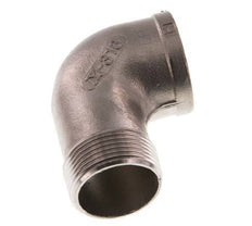 Rp 1 1/4'' x R 1 1/4'' F/M RVS L-Fitting 90graden 10 Bar