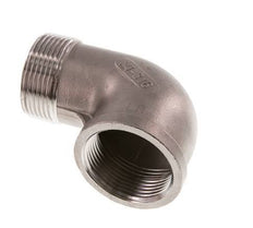 Rp 1 1/4'' x R 1 1/4'' F/M RVS L-Fitting 90graden 16 Bar