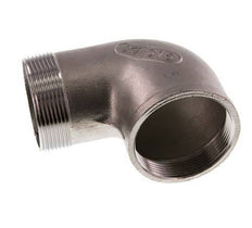 Rp 2'' x R 2'' F/M RVS L-Fitting 90graden 10 Bar