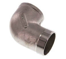 Rp 2'' x R 2'' F/M RVS L-Fitting 90graden 10 Bar