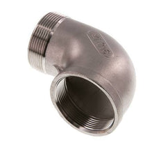 Rp 2'' x R 2'' F/M RVS L-Fitting 90graden 16 Bar